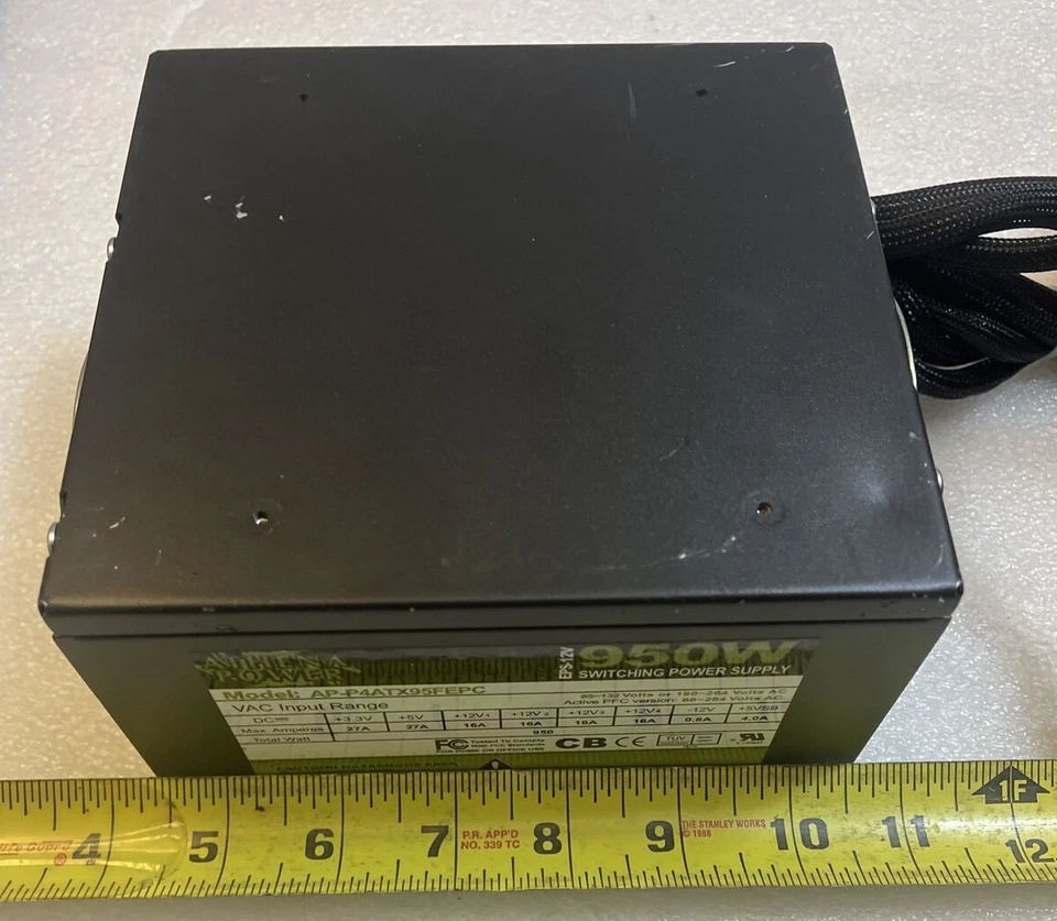 Athena power Switching Power Supply 950W AP-P4ATX95FEPC eps-12v - Image 2 of 4