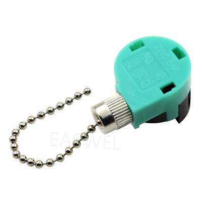 Ceiling Fan Switch Zing Ear Pull Chain Switch Ze 268s6 3 Speed 4 Wire Pull Chain Ebay