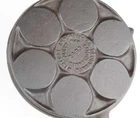 Vintage Authentic Griswold Western Import Co No 34 (2980) Cast Iron Plett Pan