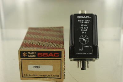 ASEA BROWN BOVERI ABB SSAC FS524 TIMING RELAY SOLID STATE FLASHER NEW