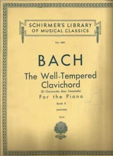 Bach Well-Tempered Clavichord For Piano Book II Classical Piano Sheet Music 171p