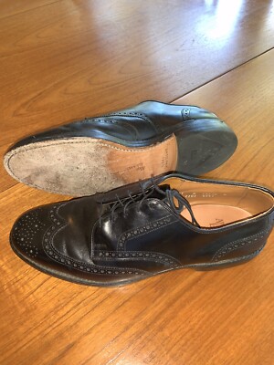 Allen Edmonds Auburn Shoes Size 13 Allen Edmonds Park Ave Cap Toe Walnut Brown Leather Oxford  main image 4