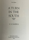A Turn in the South by V.S. Naipaul-A signed, 1st Edition-Published in 1989 — photo 5