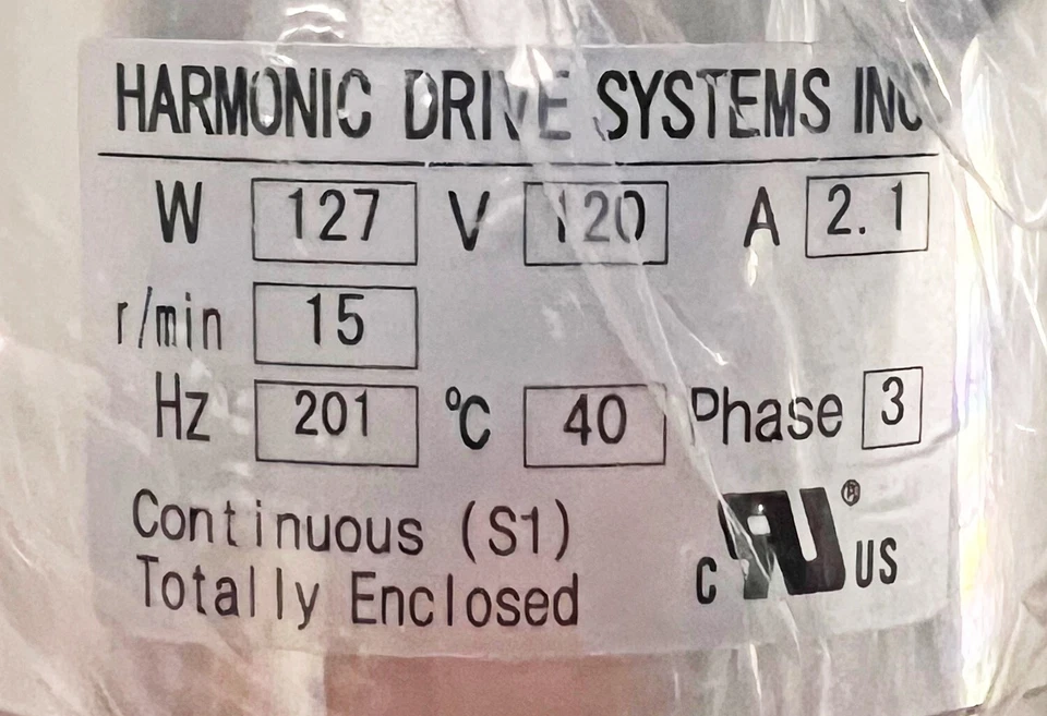 Harmonic Drive SHA-SG-SHG Hollow Shaft AC Servo Actuator w/Brake/Encoder SHA25 - Image 4 of 4