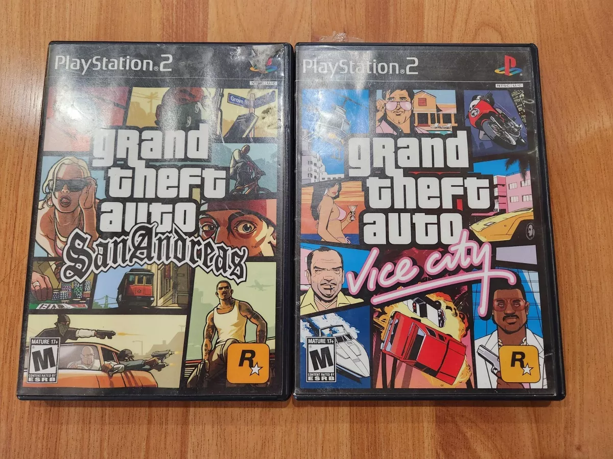  Grand Theft Auto: Vice City (PS2) : Video Games