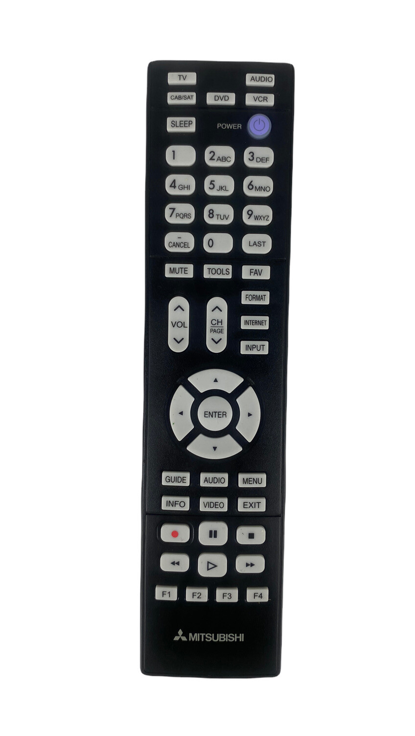 Новый пульт дистанционного управления Mitsubishi 290P187020 3339BC0-000-R для замены телевизора DVD Черный 3090₽