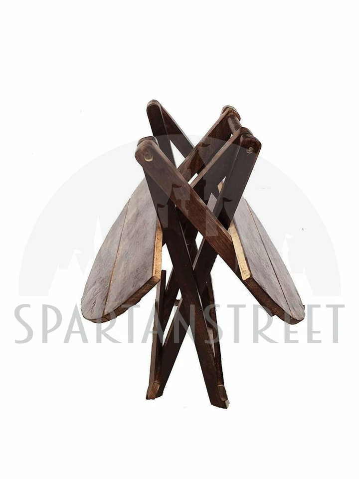 Wooden Folding Side Table/ Wooden Planter Side Table/ Wooden Small Wooden Gift - Image 2 of 4