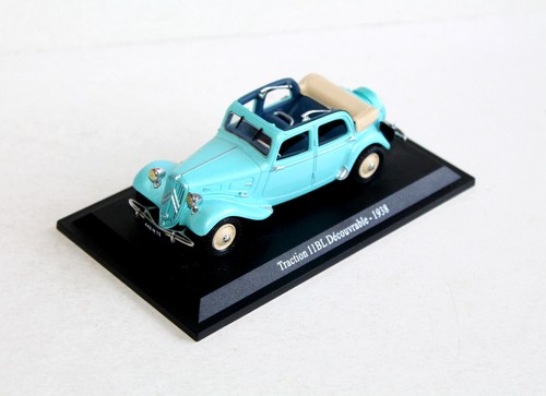 Miniature Minialuxe Citroën Traction 1952 - 1/43 (première Version, Rare)
