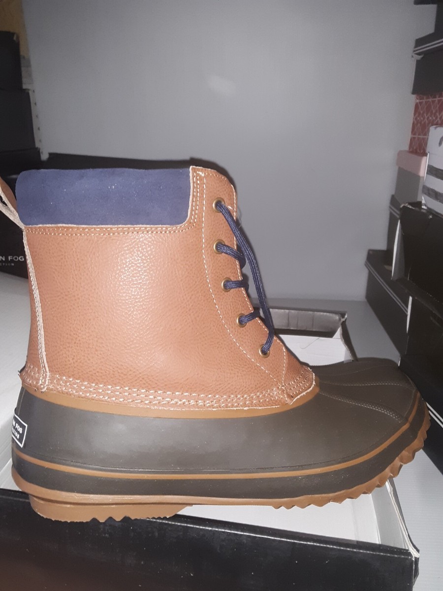 London Fog Ashford 2 Tan brown Waterproof Shell Winter Boots Mens Sz 12 M#00t Amazon.com | LONDON FOG Mens Ashford Waterproof and  main image 3