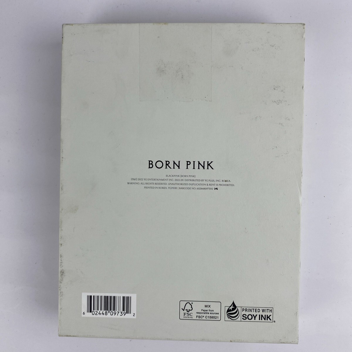 Blackpink Born Pink Gray Version C CD Target Exclusive