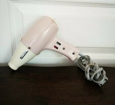 Vintage Sèche Cheveux Moulinex Rose Fonctionnel 