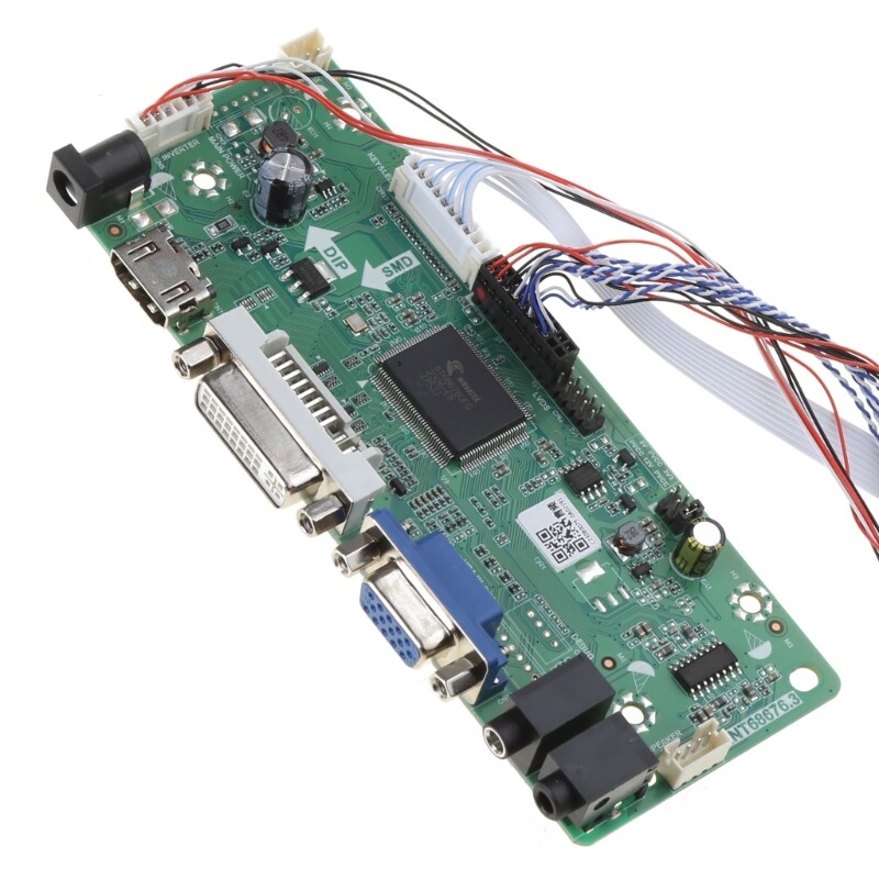 12V/2A-4A Universal DVI VGA PC Module Driver LCD Monitor Controller ...