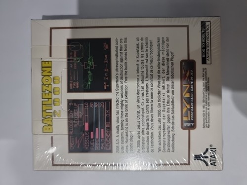 Atari Lynx Battlezone 2000 Precintado Nuevo Stock Antiguo - Imagen 8 de 23