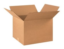 20 PACK 22" x 18" x 16" Boxes, Corrugate ,Single Wall
