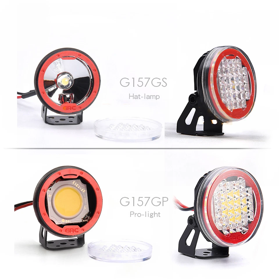 22mm Spotlight Power LED/Hat Headlights G157GP Pro/GS fit for 1:8/1:10 Model Car - Image 2 of 4