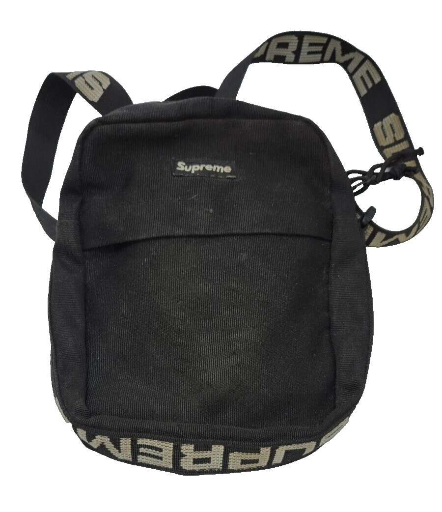 Supreme ボディバッグ 2019A/Wブラック CORDURA 美品 Supreme Cordura Nylon Black Crossbody Bag | eBay