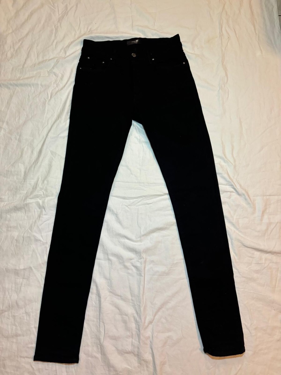 Amiri BLACK Denim Slim-Fit Jeans Size 31x33 Stretchy | eBay