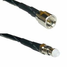 USA-CA LMR195 FME MALE to FME FEMALE Coaxial RF Pigtail Cable