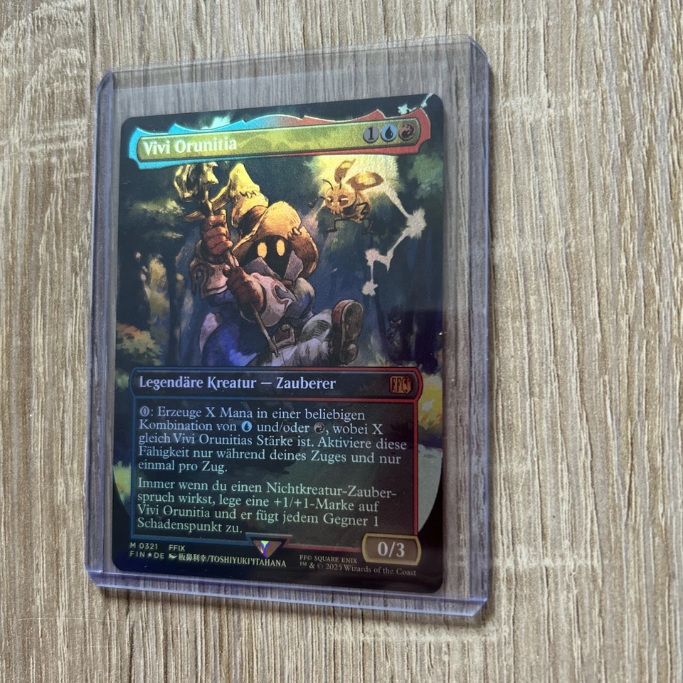 MTG Final Fantasy, FOIL Vivi Orunitia, Deutsch NM - Bild 2 von 3