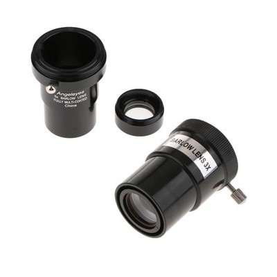 1,25 Zoll 5X 3X Barlowlinsen-Teleskop-Okular Für Celestron Orion Astronomie