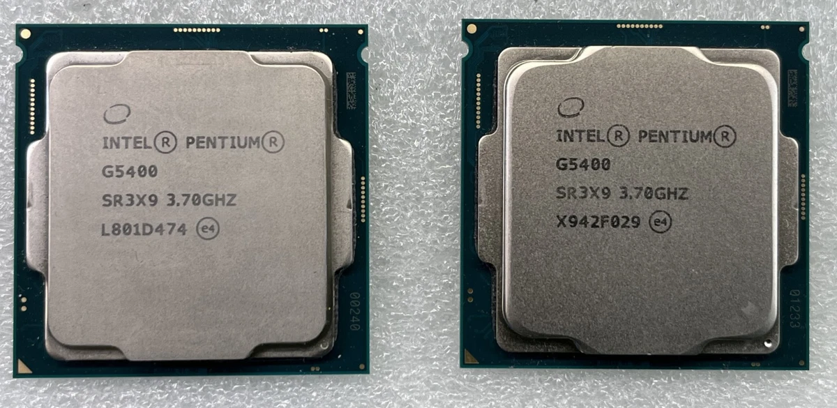 Intel Pentium Gold G5400 Intel Pentium Computer Processors (CPUs