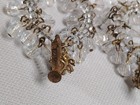 MIRIAM HASKELL VINTAGE Crystal Glass Chandelier Earrings SIGNED  — photo 7