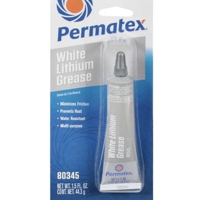 Permatex 80345 White Lithium Grease 1.5 oz.