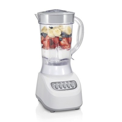  48 oz Smoothie Blender for Kitchen, 48 oz Jar for Smoothies and Shakes, White