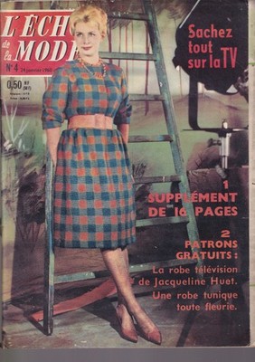 L'ECHO DE LA MODE N°04 DRAT D'ENFANT / Mr VINCENT / BLUMENKOHL / RECHTES KLEID
