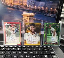 Topps Chrome Stadium Club Thomas Saggese Rookie Auto Card Lot Cardinals (3)