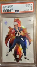 2024 Panini Phoenix - Color Blast Drake Maye #CB-DME (RC)