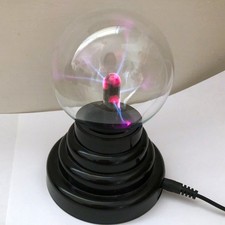 Plasma Light Decorative 5" Electric Globe Lightning Ball Touch Sensitive