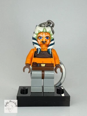 LEGO Star Wars Ahsoka Minifigure Keychain Rare Retired 852353 - Image 1 of 2