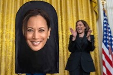 VICE President Kamala Harris Breathable Mask Full Face Halloween CosplaY COSTUME