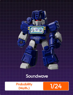 Blokees Transformers Defender Version 03 Mini Model Kit Soundwave 1/24