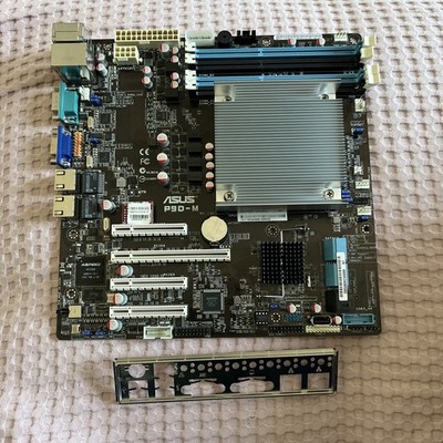 Mainboard ASUS P9D-M SOCKEL LGA1150 DDR3 PCIe SATA/ Blende/ Ohne Prozessor