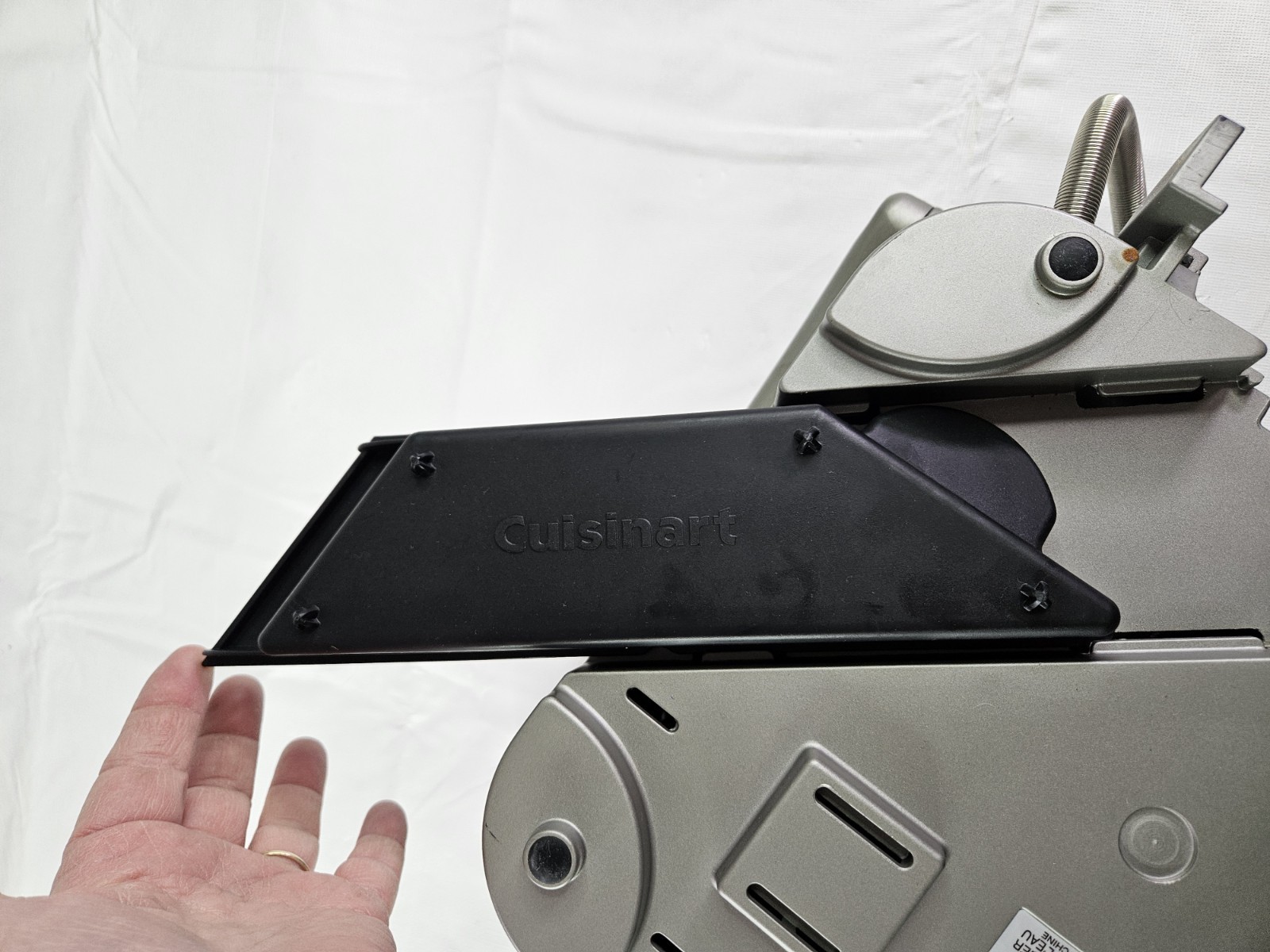 Cuisinart Griddler Stainless Steel Panini Press Sandwich Tested Sanitized GR-4N