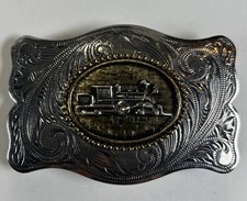 Locomotive Rail Road Belt Bucke Belt Buckle