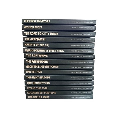 The Epic Of Flight Lot Of 15 Volumes Time-Life Hard Cover Books