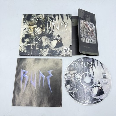Rune (PC CD-ROM 2000 W/ Manual) No Bonus Disc