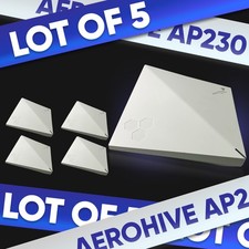 AEROHIVE AP230 802.11AC 1300MBPS DUAL BAND WIFI WIRELESS ACCESS POINT LOT OF 5