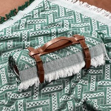VitalCozy Waterproof Picnic Blankets 71 71 inch Outdoor Blanket Foldable 2