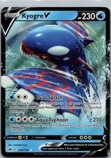 Pokemon Kyogre V 37/159 Crown Zenith Holo NM