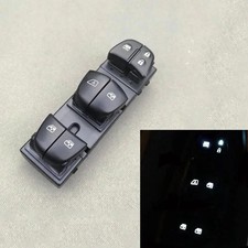LED Backlight Power Window Button Control Switch For Renault Kadjar 15-18