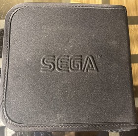 Sega Dreamcast Only For 6  Zip Carry Case Official Storage Bag Black Authentic