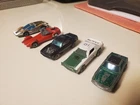Hot Wheels Redline Lot Of Five. M. Benz, Heavy Chevy, Strip Teaser, Monte Carlo