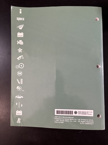 2004 Honda CrV Owner's Manual In PDF - Foto 8