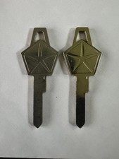 Lot Of 2 Vintage Dodge Chrysler Plymouth Pentastar Blank Keys I Stamped Lot Of 2 Vintage Dodge Chrysler Plymouth Pentastar Blank Keys I Stamped