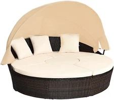 Garden Winds Custom Fit Canopy Top Cover for Tangkula Hw68674wh Scbw0797891bc-1