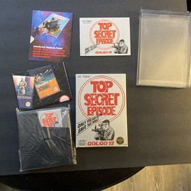 Golgo 13: Top Secret Episode (Nintendo Entertainment System NES) COMPLETE w/ Box